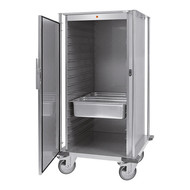 Warmhoudwagen 2/1 gastronorm 10 regalen 109(H)77x88cm
