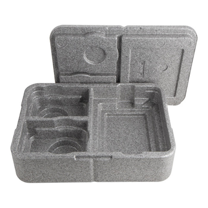 Thermo Future Box Maaltijd verdeelsysteem – geëxpandeerd polypropyleen (EPP) – grijs
