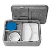 Thermo Future Box Maaltijd verdeelsysteem – geëxpandeerd polypropyleen (EPP) – grijs