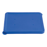 Deksel bord – blauw – rechthoekig