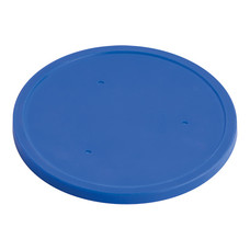 Deksel schaal Ø25,5cm blauw siliconen