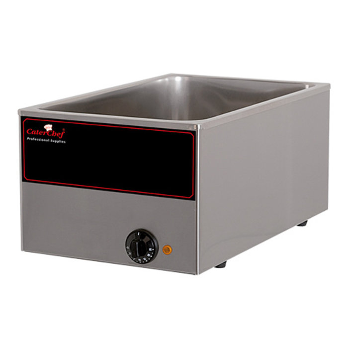 ain Marie rvs 23(H)x54x34cm 230V 1000W zonder aftapkraan