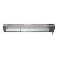 Infrarood warmer aluminium m/aan/uitschakelaar L107cm 230V 660W