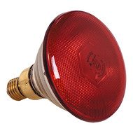 Warmtelamp  175W – glas – rood