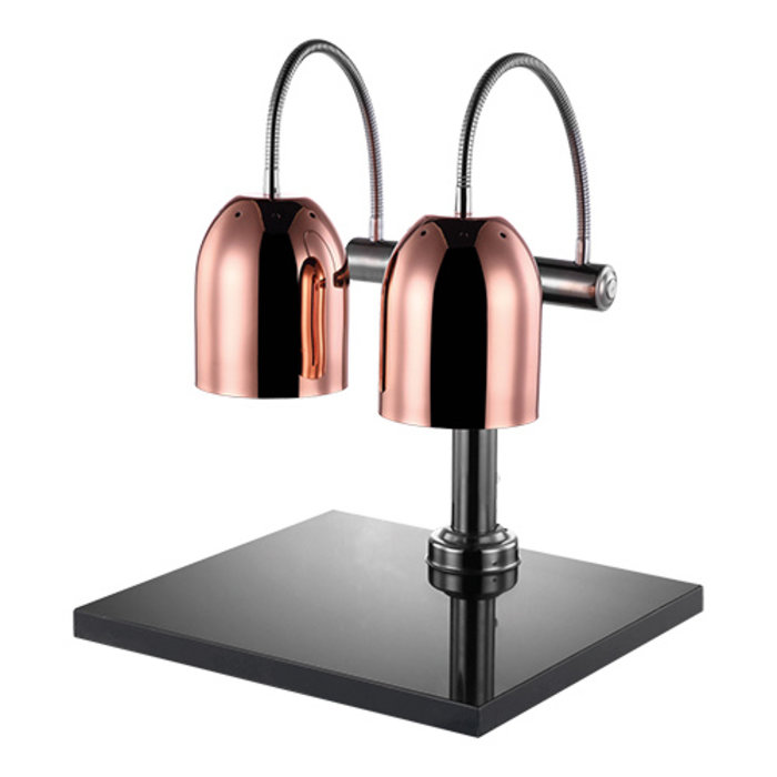 CaterChef Warmhoudlamp – Koper – B 50,0 cm × D 45,0 cm × H 65,0 cm