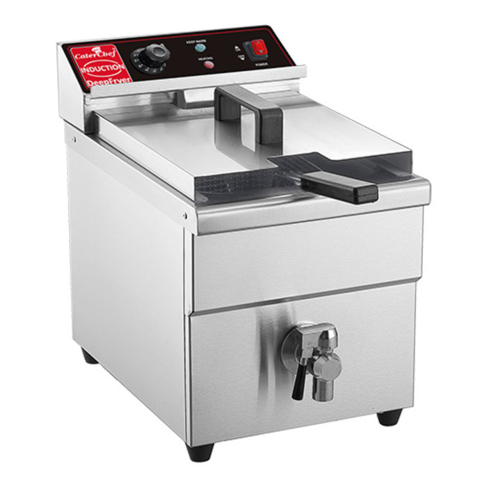 Caterchef inductie friteuse 8ltr