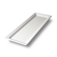 Melamine bord sushi lang 530x170mm wit  doos à 3 Melamine bord sushi lang 530x170mm wit  doos à 3