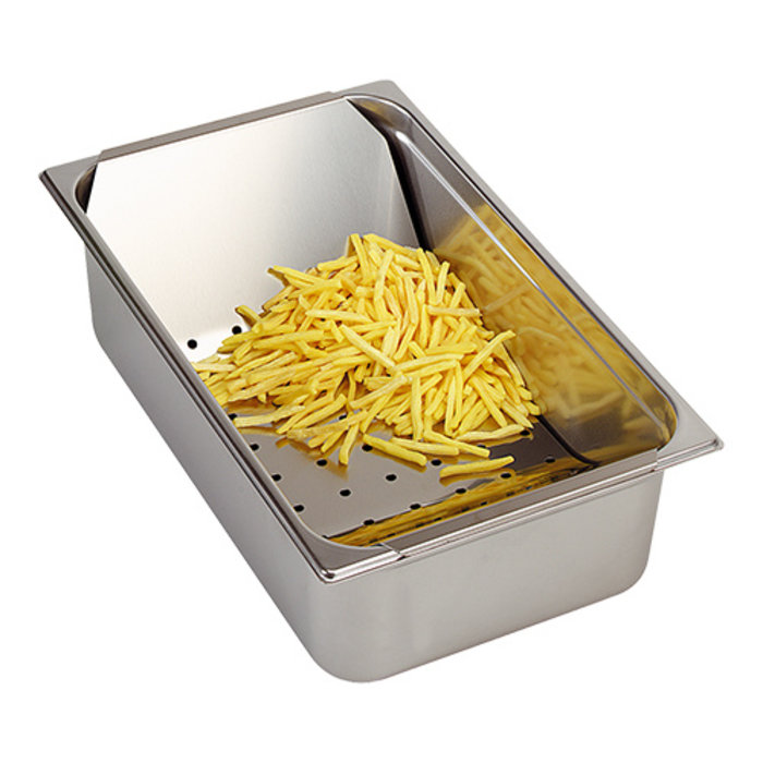 Frites uitschepbak 1/1GN 15(H)x53x32,5cm