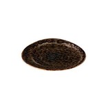 Jersey bord driehoekig bruin 27 cm – per 6 stuks