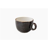Jersey latte koffiekop stapelbaar bruin 350 ml – per 6 stuks