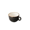 Q AUTHENTIC Jersey koffiekop stapelbaar bruin 160 ml – per 6 stuks