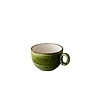 Q AUTHENTIC Jersey cappuccino kop stapelbaar groen 200 ml – per 6 stuks