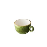 Jersey koffiekop stapelbaar groen 160 ml – per 6 stuks