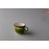 Jersey espresso kop stapelbaar groen 80 ml – per 6 stuks