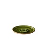 Q AUTHENTIC Jersey espresso schotel groen 13 cm – per 6 stuks