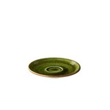 Jersey espresso schotel groen 13 cm – per 6 stuks
