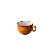 Jersey cappuccino kop stapelbaar oranje 200 ml – per 6 stuks