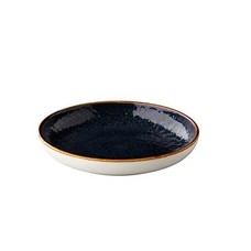 Jersey diep rond bord blauw 23,5 cm – per 6 stuks