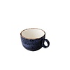 Q AUTHENTIC Jersey koffiekop stapelbaar blauw 160 ml – per 6 stuks