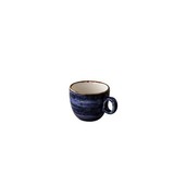 Jersey espressokop stapelbaar blauw 80 ml – per 6 stuks