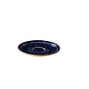 Q AUTHENTIC Jersey espressoschotel blauw 13 cm – per 6 stuks