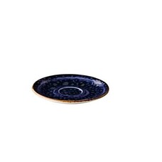 Jersey espressoschotel blauw 13 cm – per 6 stuks