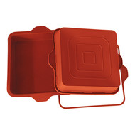 Bakvorm taart  23x23cm – 2,300 l – siliconenrubber (VMQ)