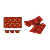 Bakvorm Muffins-Medium – 0,100 l – siliconenrubber (VMQ)