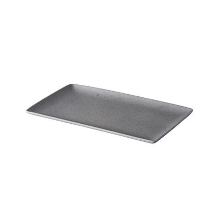 Tinto bord mat grijs 19 x 33,5 cm – per 6 stuks