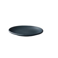 Q Authentic Tinto bord mat donkergrijs Ø15cm doos à 6