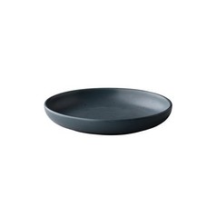 Q Authentic Tinto bord diep mat donkergrijs Ø23,5cm doos à 6