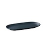 Tinto serveerbord ovaal donkergrijs 30 x 15 cm – per 6 stuks