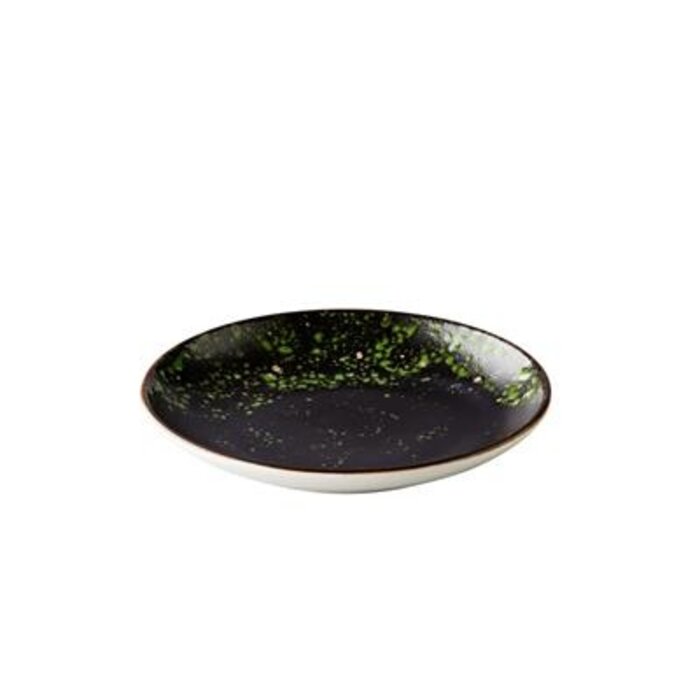 Q Amazon jungle green diep coupe bord Ø23cm H3,6cm doos à 24