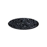 Q Authentic White Spots coupe bord zwart 27cm doos à 6