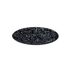 Q Authentic White Spots coupe bord zwart 27cm doos à 6