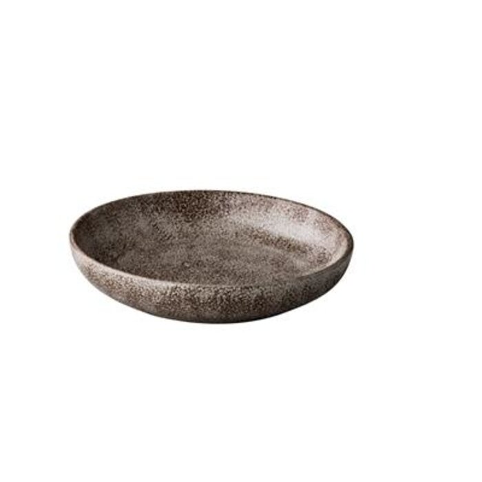 Q Raw Rock diep bord Ø20,5cm H4,2cm doos à 12