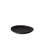 Oyster bord zwart 16 cm – per 4 stuks