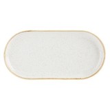 Smal ovaal bord Oatmeal 30 cm – per 6 stuks