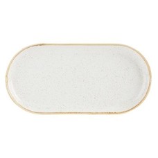 Smal ovaal bord Oatmeal 30 cm – per 6 stuks