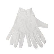Serveerhandschoen 1 paar wit maat L  100% katoen Serveerhandschoen 1 paar wit maat L  100% katoen