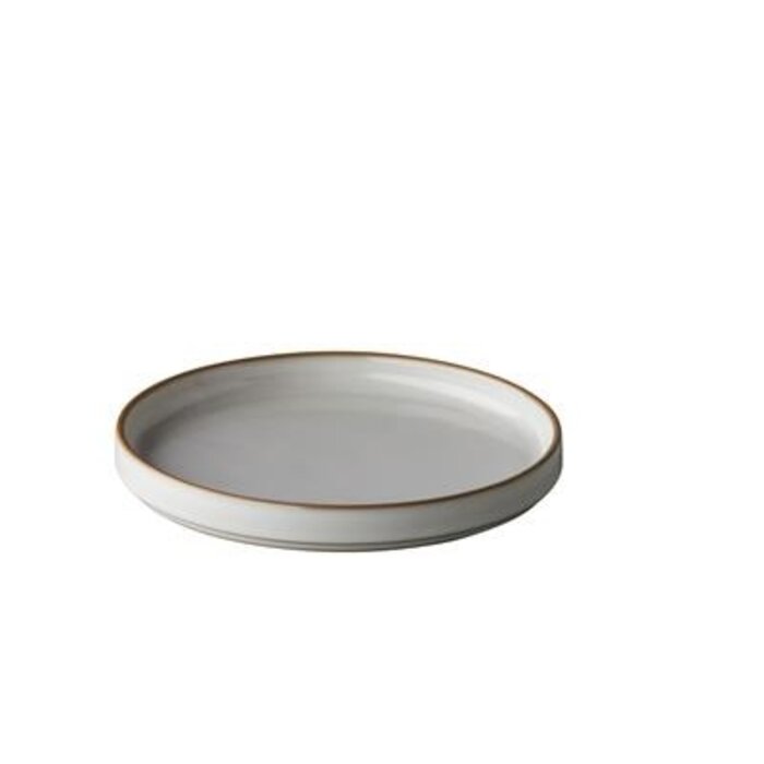 Q Authentic Japan bord stapelbaar wit Ø20cm H2,5cm doos à 6