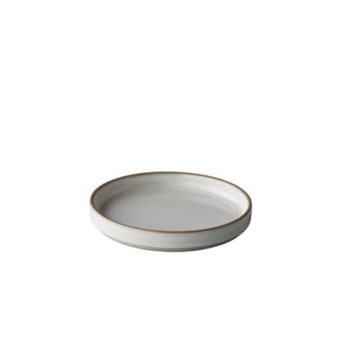 Q Authentic Japan bord stapelbaar wit Ø15cm H2,3cm doos à 6