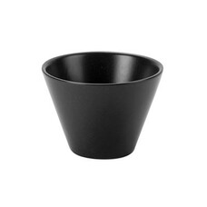 Porcelite Graphite conische kom Ø9cm H6,5cm doos à 6
