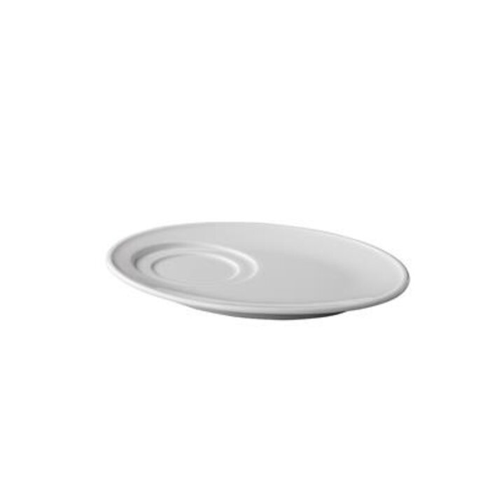 Q Basic ovale schotel v/soepkop 21x18cm doos à 12