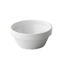 Q Basic stapelbare kom hoog Ø14cmx6cm 350ml doos à 6
