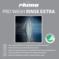Rhima Pro Rinse extra naglansmiddel à 10ltr BIB voor machines zonder wateronharder