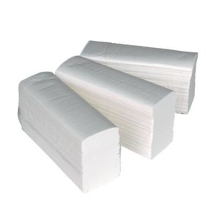 Euro Products Minifold handdoekpapier cellulose 26,3 x 19,5 cm 2-laags – 1800 stuks