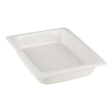 Bak gastronorm GN1/2  060 mm – porselein – wit