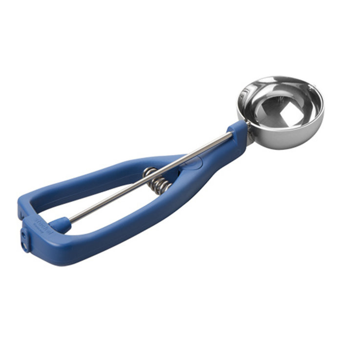 Stöckel Ijsportioneerlepel  1/016L – roestvrijstaal 18/10 – blauw