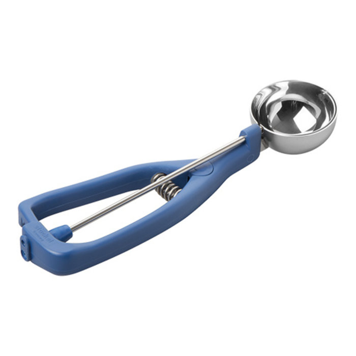 Stöckel Ijsportioneerlepel  1/020L – roestvrijstaal 18/10 – blauw
